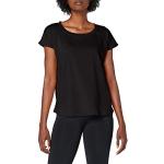 T-shirts Oxbow noirs en fil filet à manches courtes Taille L pour femme 