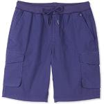 Shorts cargo Oxbow bleus en coton avec ceinture Taille XL pour homme 