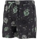 Shorts de bain Oxbow gris à fleurs en polyester Taille 3 XL look fashion pour homme 