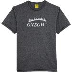 T-shirts Oxbow noirs à manches courtes à manches courtes à col rond Taille S look fashion pour homme en promo 