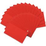 Carnets Oxford rouges en plastique 