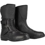 Chaussures de randonnée noires en caoutchouc à motif moto imperméables Pointure 40 look casual pour homme 
