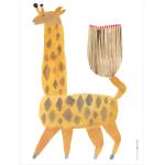 OYOY - Affiche pour enfants avec des animaux, girafe de Noé, 40 x 30 cm