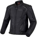 Vestes de moto  noires imperméables Taille 5 XL look fashion pour homme 