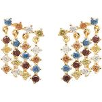 Boucles d'oreilles PDPaola en or en argent 18 carats look fashion pour femme en promo 