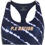 P.E Nation brassière de sport à motif tie-dye - Bleu