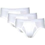 Slips de créateur Calvin Klein Underwear blancs en coton Taille XL classiques pour homme 