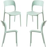 Pack 4 Chaises Inis - Céladon