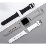 Bracelets de montre gris acier en silicone pour garçon 