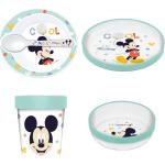 Assiettes Thermobaby bleues en plastique Mickey Mouse Club Mickey Mouse 