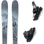 Skis alpins Nordica bleues claires en carbone 165 cm en promo 