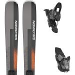 Pack ski all mountain." Salomon Stance 84 + M11 Gw F90 B 24 - Homme - Orange / Noir / Gris - taille 185 - modèle 2024