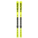 Pack ski alpin Head Wc Rebels E-speed Pro + Freeflex St 16 Brake 85 [a] 23 Homme Jaune/Noir taille 170 2023
