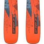 Pack ski." Salomon L Qst Spark Jr M + L6 Gw J 24 - Enfant - Orange / Gris - taille 143 - modèle 2024