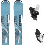 Pack ski alpin Salomon Qst Jr S Blue/grey + C5 Gw J75 Black/white 23 Enfant Bleu taille 100 2023