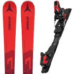 Skis alpins Atomic rouges en titane 182 cm en promo 