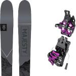 Pack ski de randonnée." Majesty Superscout Carbon 24 + Fixations - Mixte - Gris - taille 176 - modèle 2024