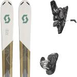 Skis de randonnée Scott marron en carbone 