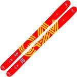 Skis de randonnée rouges 176 cm 