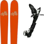Pack ski freerando." Dps Kaizen 100 24 + Fixations - Homme - Orange - taille 184 - modèle 2024