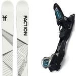 Skis freestyle Faction blancs 166 cm en promo 