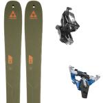 Skis de randonnée Fischer Sports marron en carbone en promo 