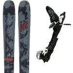 Skis freestyle K2 gris 159 cm en promo 