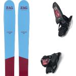 Skis freestyle Zag rouges 186 cm en promo 