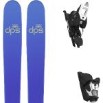 Pack ski freeride." Dps Kaizen 105 24 + Fixations - Homme - Bleu - taille 171 - modèle 2024