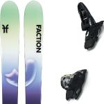 Pack ski freeride." Faction Mana 3 Eg 24 + Fixations - Homme - Bleu / Violet / Noir - taille 165 - modèle 2024