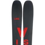 Skis freestyle Line rouges en carbone en promo 