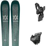 Skis freestyle Völkl Freeride verts en titane 156 cm en promo 