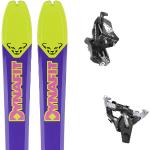 Skis de randonnée Dynafit violets en bois en promo 