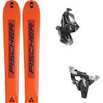 Skis de randonnée Fischer Sports orange 162 cm en promo 