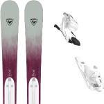 Pack ski." Rossignol Experience W Pro Xpress Jr + Xpress 7 Gw B83 White 24 - Enfant - Gris / Violet - taille 128 - modèle 2024
