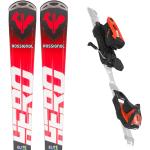 Pack ski." Rossignol Hero Elite Mt Ca + Nx12 Gw B80 Black Hot Red 24 - Homme - Rouge / Blanc / Noir - taille 183 - modèle 2024