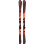 Skis alpins Elan rouges en carbone 160 cm 