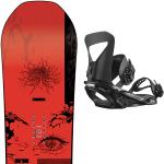 Fixations snowboard & packs snowboard Capita rouges 156 cm en promo 