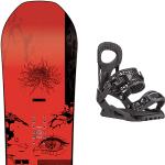 Fixations snowboard & packs snowboard Capita rouges 158 cm en promo 