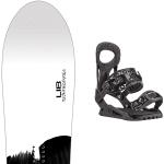 Pack snowboard freestyle." Lib Tech Steely Dizzle 24 + Fixations - Homme - Noir / Blanc - taille 167 - modèle 2024