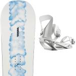 Fixations snowboard & packs snowboard K2 blancs en verre 153 cm en promo 