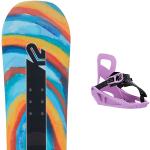 Fixations snowboard & packs snowboard K2 multicolores en verre 100 cm en promo 