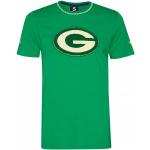 T-shirts col rond Fanatics verts en coton NFL à manches courtes à col rond Taille M pour homme 