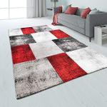 Achat 120x170 - un amour de tapis - tapis moderne pour salon design baroque  poils ras - grand tapis salon rouge en gros