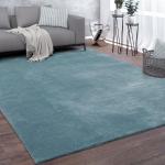 Tapis salon Paco Home turquoise modernes 
