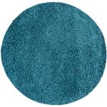 Tapis shaggy Paco Home turquoise modernes 
