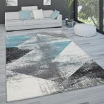 Tapis vintage Paco Home turquoise 230x160 modernes 