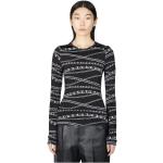 Tops col rond Paco Rabanne noirs en jersey à col rond Taille XS look fashion pour femme 