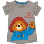 Paddington Bear - T-Shirt - Fille - Gris - 18-24 M