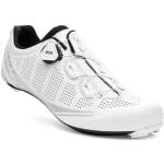 Chaussures de vélo Spiuk blanches Boa Fit System légères Pointure 42 pour homme 